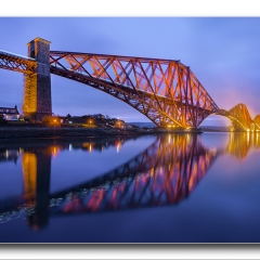 Alan Gray - First light_Forth Rail Bridge