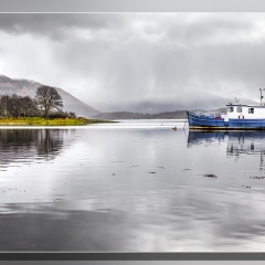Bill McKenzie - Blue Boat Loch Etive