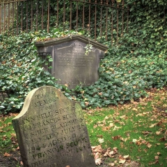 Culross Abbey Gravestones