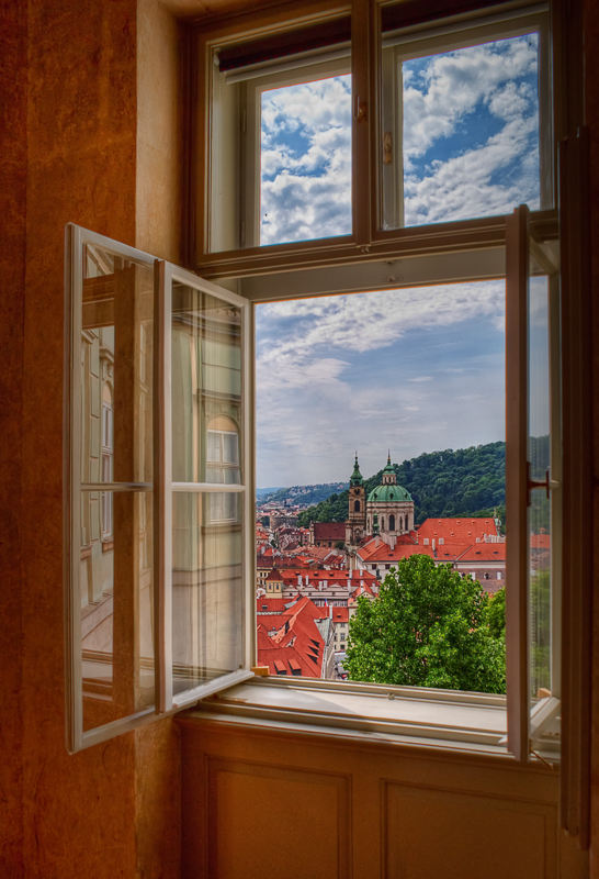 Palace Window View