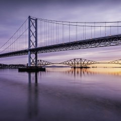 Forth Bridges Sunrise